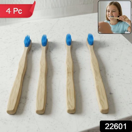 Sustainable Wooden Handle Toothbrush With Soft Bristles (1 Pc)